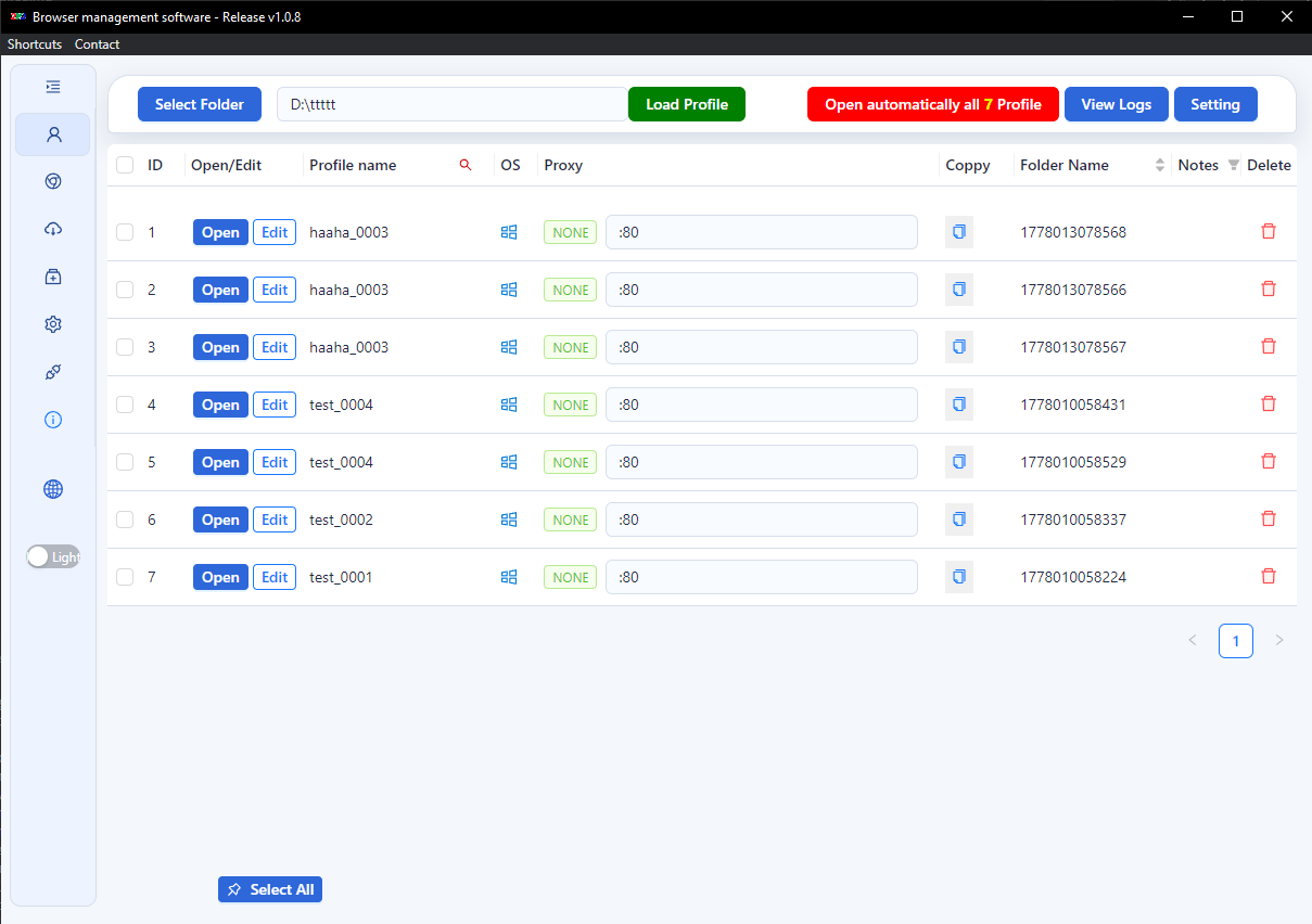 Hướng dẫn Tải về và cài đặt ứng dụng Gologin Manager